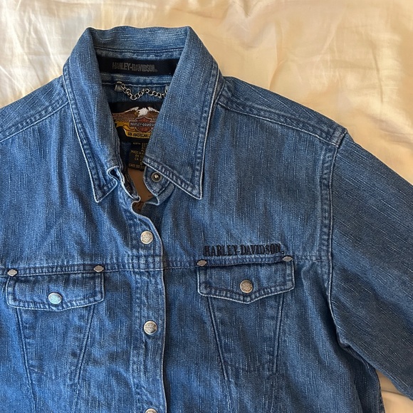 Harley Davidson Button Up - Picture 3 of 3